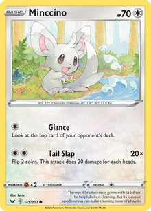 Minccino (145) - SWSH01: Sword & Shield Base Set #145