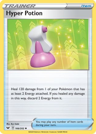 Hyper Potion - SWSH01: Sword & Shield Base Set #166
