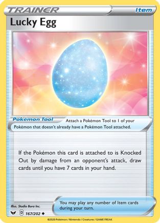 Lucky Egg - SWSH01: Sword & Shield Base Set #167