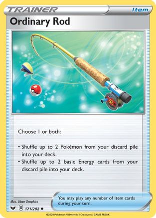 Ordinary Rod - SWSH01: Sword & Shield Base Set #171