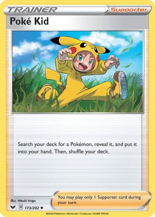 Poke Kid - SWSH01: Sword & Shield Base Set #173