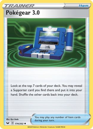 Pokegear 3.0 - SWSH01: Sword & Shield Base Set #174