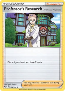 Professor's Research - SWSH01: Sword & Shield Base Set #178