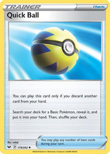 Quick Ball - SWSH01: Sword & Shield Base Set #179