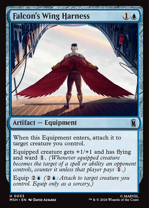 Falcon's Wing Harness - Marvel Super Heroes #53