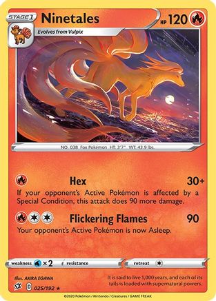 Ninetales - SWSH02: Rebel Clash #025