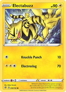 Electabuzz - SWSH02: Rebel Clash #058