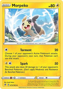 Morpeko - SWSH02: Rebel Clash #073