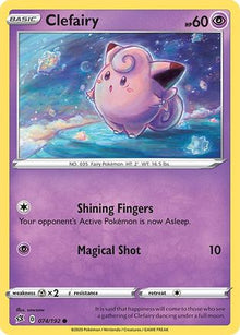 Clefairy - SWSH02: Rebel Clash #074