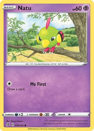 Natu - SWSH02: Rebel Clash #076
