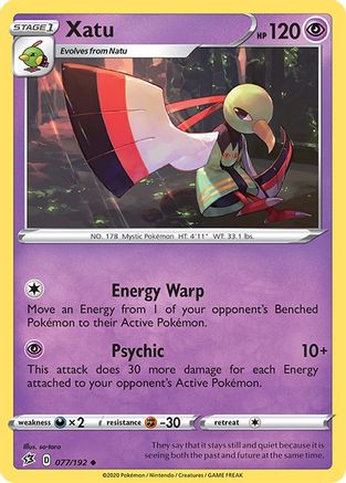 Xatu - SWSH02: Rebel Clash #077