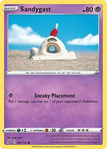 Sandygast - SWSH02: Rebel Clash #081