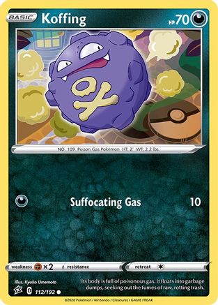 Koffing - SWSH02: Rebel Clash #112