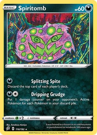 Spiritomb - SWSH02: Rebel Clash #116