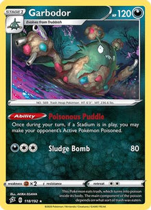 Garbodor - SWSH02: Rebel Clash #118
