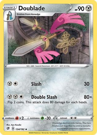 Doublade - SWSH02: Rebel Clash #134