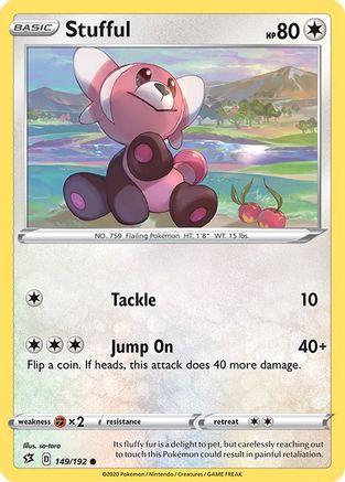 Stufful - SWSH02: Rebel Clash #149