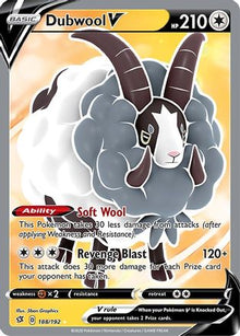 Dubwool V (Full Art) - SWSH02: Rebel Clash #188