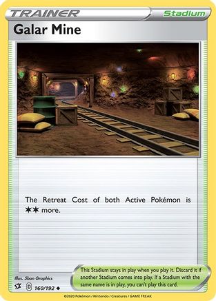 Galar Mine - SWSH02: Rebel Clash #160