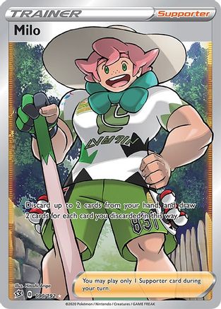 Milo (Full Art) - SWSH02: Rebel Clash #190