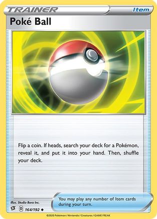 Poke Ball - SWSH02: Rebel Clash #164