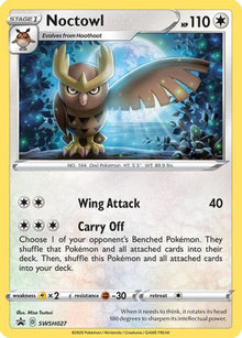 Noctowl - SWSH027 - SWSH: Sword & Shield Promo Cards #SWSH027