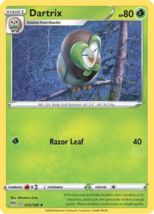 Dartrix - SWSH03: Darkness Ablaze #012