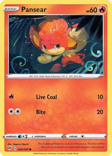 Pansear - SWSH03: Darkness Ablaze #026