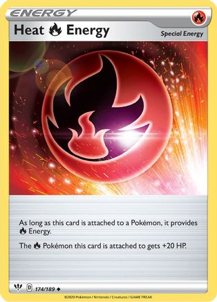 Heat R Energy - SWSH03: Darkness Ablaze #174