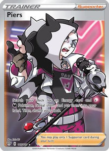 Piers (Full Art) - SWSH03: Darkness Ablaze #187