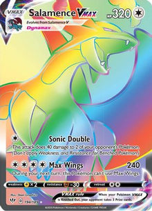 Salamence VMAX (Secret) - SWSH03: Darkness Ablaze #194