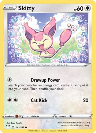 Skitty - SWSH03: Darkness Ablaze #141
