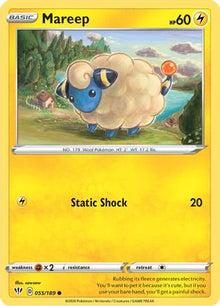 Mareep - SWSH03: Darkness Ablaze #055