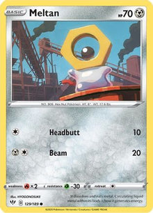 Meltan - SWSH03: Darkness Ablaze #129