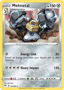Melmetal - SWSH03: Darkness Ablaze #130