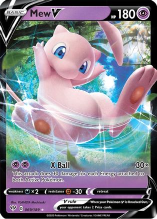 Mew V - SWSH03: Darkness Ablaze #069