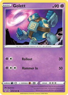 Golett - SWSH03: Darkness Ablaze #076