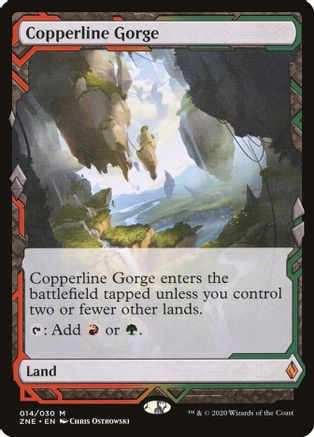 Copperline Gorge - Zendikar Rising Expeditions #14