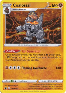 Coalossal - SWSH054 - SWSH: Sword & Shield Promo Cards #SWSH054