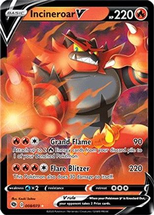 Incineroar V - Champion's Path #08