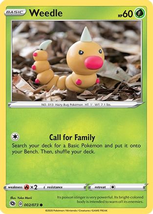 Weedle - Champion's Path #02