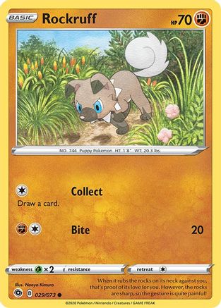 Rockruff - Champion's Path #29