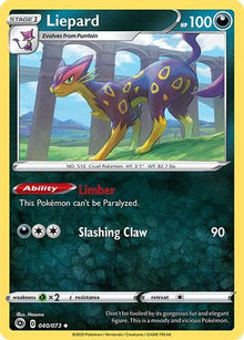 Liepard - Champion's Path #40