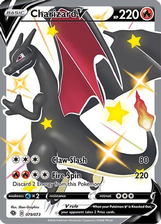 Charizard V (Secret) - Champion's Path #79