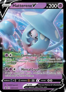 Hatterene V - SWSH055 - SWSH: Sword & Shield Promo Cards #SWSH055