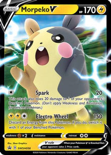 Morpeko V - SWSH056 - SWSH: Sword & Shield Promo Cards #SWSH056