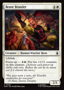 Brave Brawler - Marvel Super Heroes #8