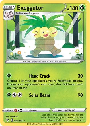 Exeggutor - SWSH04: Vivid Voltage #005