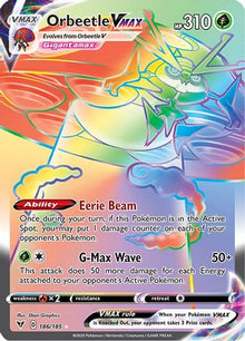 Orbeetle VMAX (Secret) - SWSH04: Vivid Voltage #186