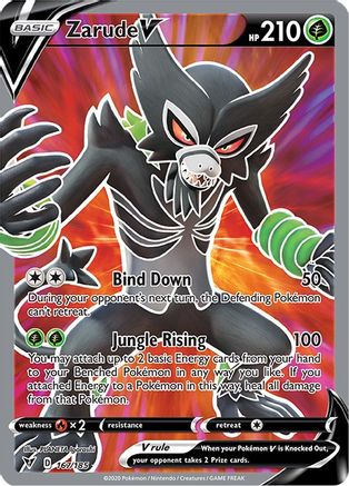 Zarude V (Full Art) - SWSH04: Vivid Voltage #167